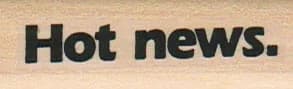 Hot News 3/4 X 2