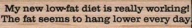 My New Low-fat Diet 3/4 X 3 1/4