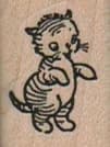 Kitten Walking Upright 3/4 X 1