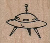 Flying Saucer 1 1/2 X 1 1/4