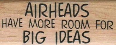 Airheads Have More Room (large) 1 1/4 X 3