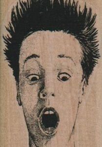 Astonished Boy 1 3/4 x 3 1/4-0