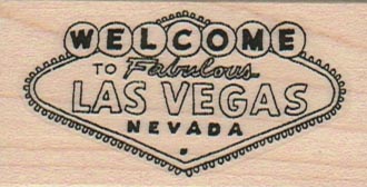 Welcome To Fabulous LV/Sm 1 1/4 x 2 1/4