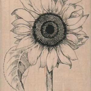 Leafy Sunflower (Large) 3 1/4 x 4 1/4-0