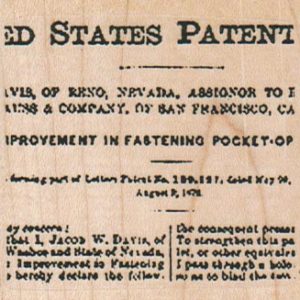 Patent 2 1/2 x 2 1/4-0