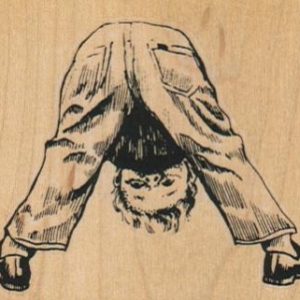 Boy Bending/Large 2 3/4 x 2 1/4-0