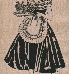 Housewife With Drinks 2 x 3 1/2-0