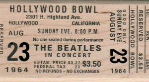 Hollywood Bowl/The Beatles 2 x 4 1/2-0