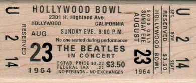 Hollywood Bowl/The Beatles 2 x 4 1/2
