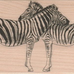 Zebra Pair 2 3/4 x 4 1/2-0