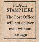 Place Stamp Here 1 1/4 x 1 1/4