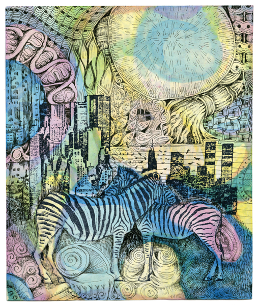 Zebra Pair 2 3/4 x 4 1/2-43416