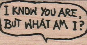 I Know You Are 1 1/4 x 2 1/4-0