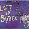 Terrier Dog In Space 2 1/4 x 2 1/2-41750