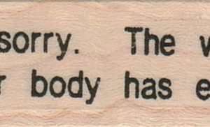 We're Sorry. The Warranty 3/4 x 2 1/4-0