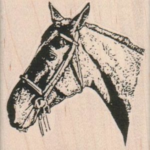 Horse Head Side View 2 1/4 x 2 1/4-0