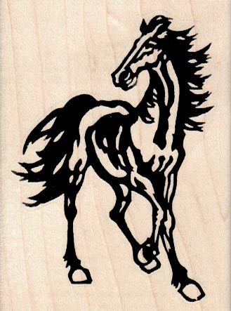 Horse Looking To Side 2 1/4 x 3