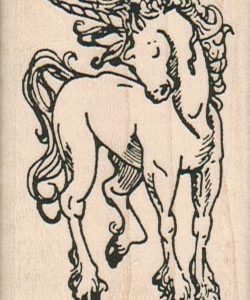 Shy Unicorn 1 3/4 x 2 1/2-0