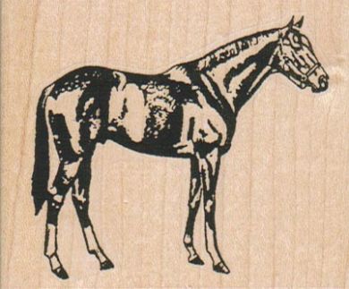 Horse Side View 2 3/4 x 2 1/4
