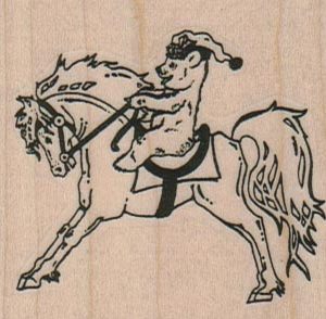 Bear Riding Horse 2 1/2 x 2-0