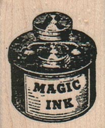 Magic Ink Bottle 1 1/2 x 1 3/4