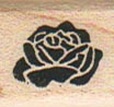 Silhouette Rose Side View 3/4 x 3/4