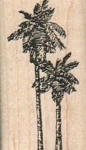 Two Palm Trees 1 1/4 x 2 1/4-0
