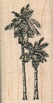Two Palm Trees 1 1/4 x 2 1/4