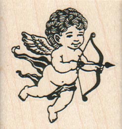 Cupid With Bow 1 3/4 x 1 3/4