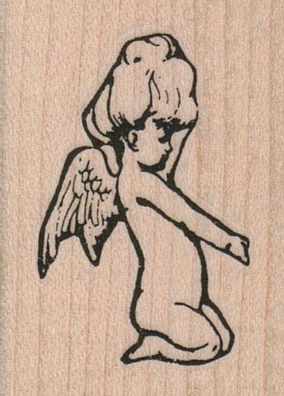 Angel Pointing Down (Facing Right) 1 1/2 x 2