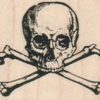 Skull & Crossbones 2 1/2 x 2-0