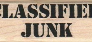Classified Junk 1 x 2 3/4-0
