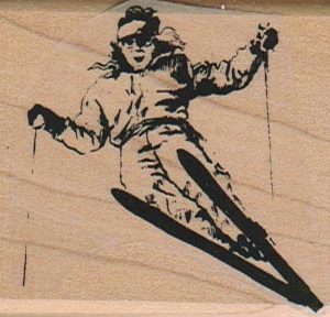 Ski Jump Lady 2 x 2 1/4-0