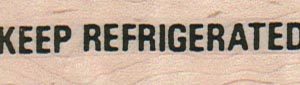 Keep Refrigerated 3/4 x 2 1/4-0
