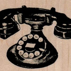 Dial Phone Old Fashioned 3 x 2 1/4-0