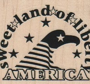 Sweet Land Of Liberty 2 1/2 x 2-0