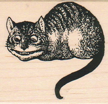 Cheshire Cat 2 1/2 x 2 1/4