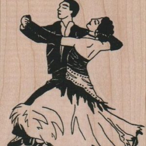 Ballroom Dancers 3 x 3 1/4-0