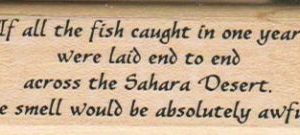 If All The Fish Caught In One 1 x 2 3/4-0