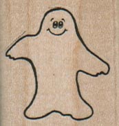 Smiling Ghost Small 1 1/4 x 1 1/4