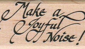 Make A Joyful Noise 1 1/4 x 2 1/4-0