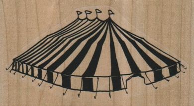 Circus Tent 3 3/4 x 2