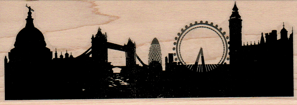 London Skyline 2 1/4 x 6 1/2