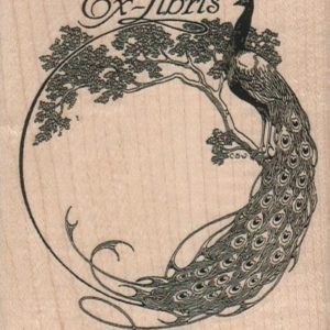 Ex Libris Peacock 3 x 3 1/2-0