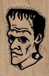 Frankenstein Head 1 1/4 x 1