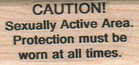 Caution: Sexually Active 1 x 2