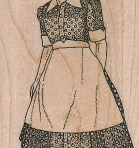 Housewife In Apron 2 x 3 3/4-0