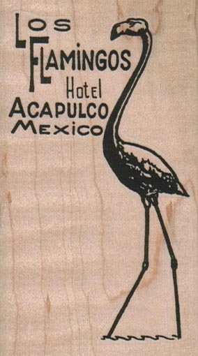 Los Flamingos Hotel 2 x 3 1/2