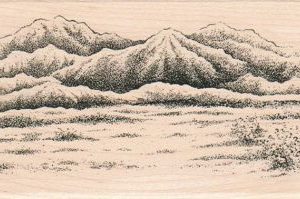 Mountains 2 3/4 x 5-0