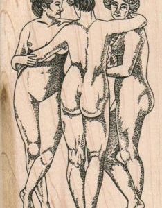 Three Graces 2 1/2 x 4-0